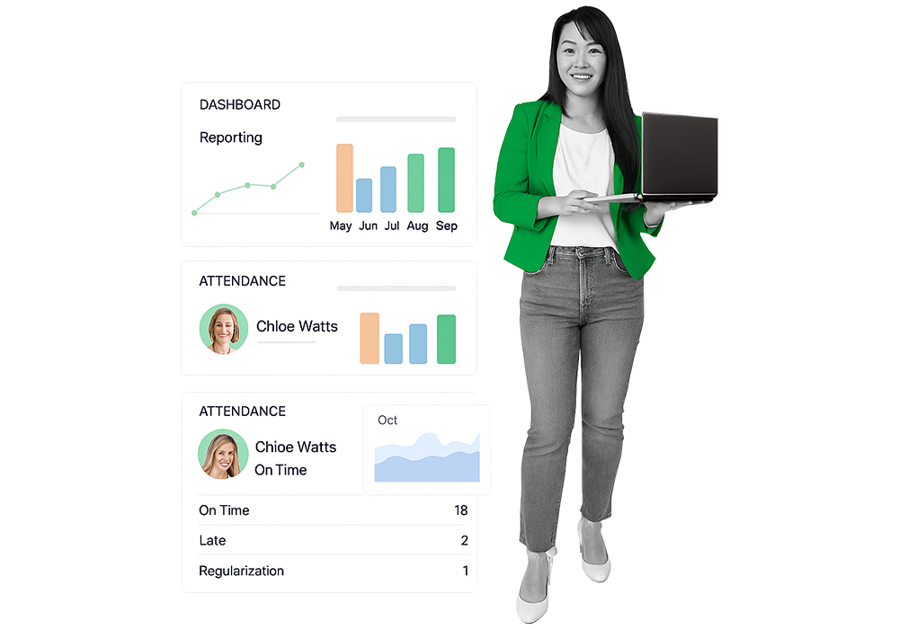 Transparent Attendance Calendar