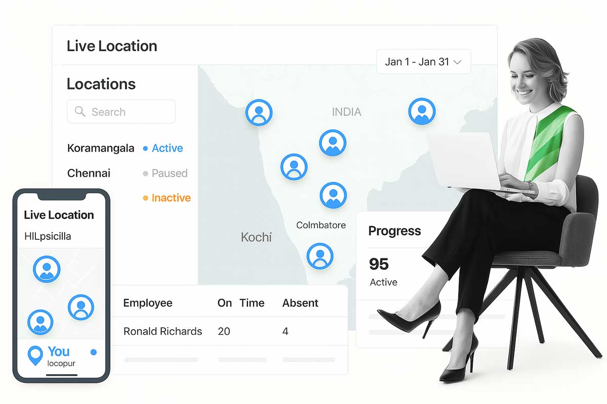 Live Location Tracking Map